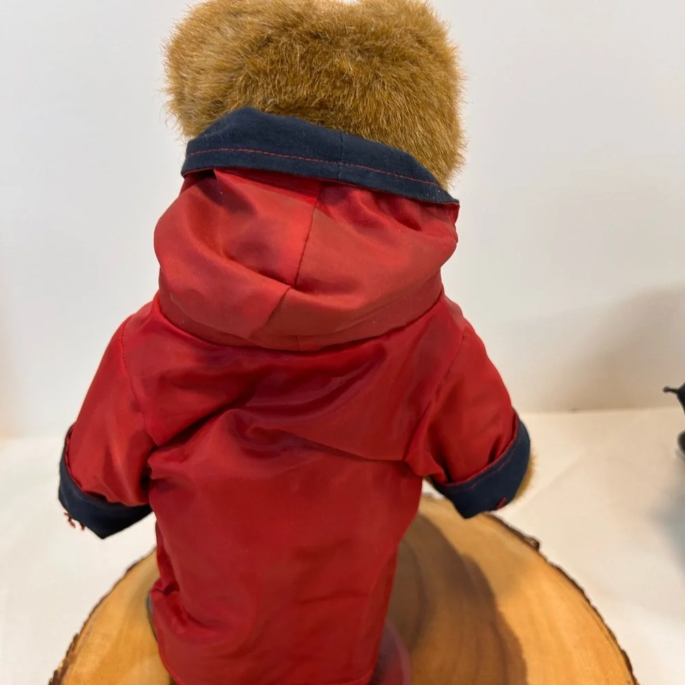 Boyds Bears Noah with Puddles teddy‎ bear, and Umbrella stock number #918434